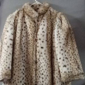 Full Length Faux Fur Coat